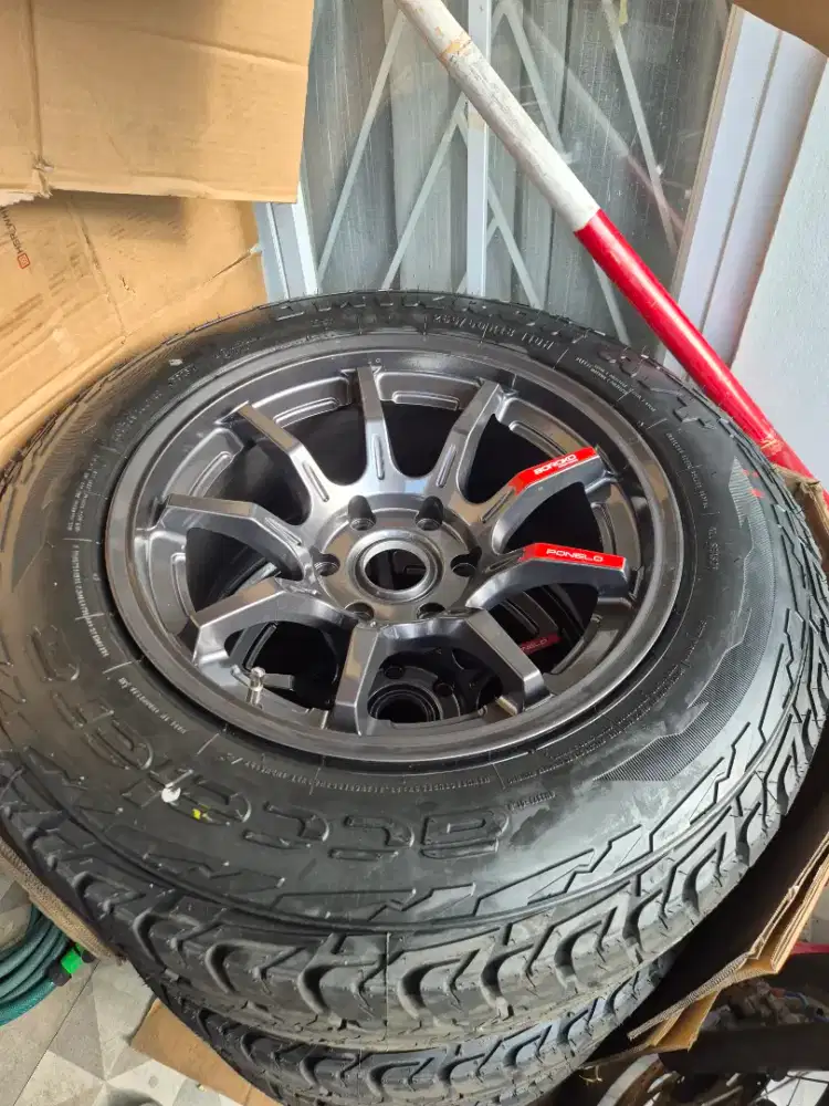 Velg hsr ponelo r18 dan ban omikron baru