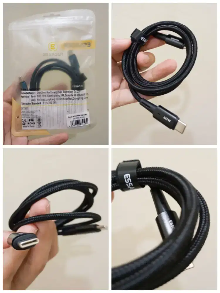 Kabel Data Kabel Charger Type C to C