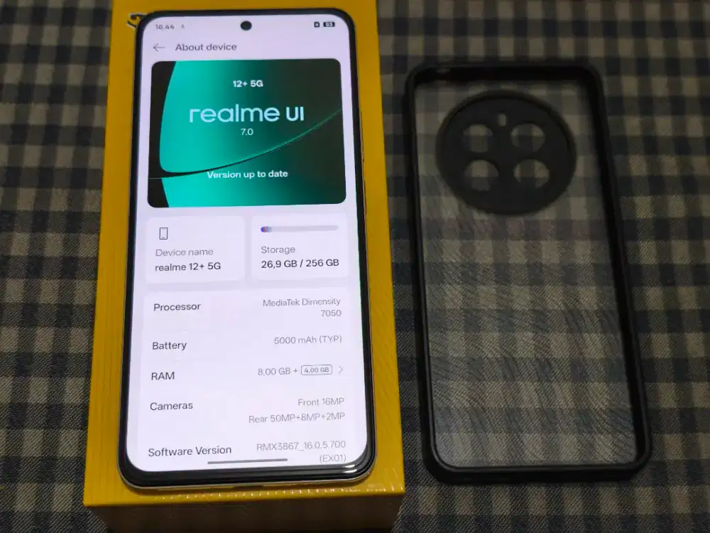 Realme 12+ 5G Cream Seken Mulus