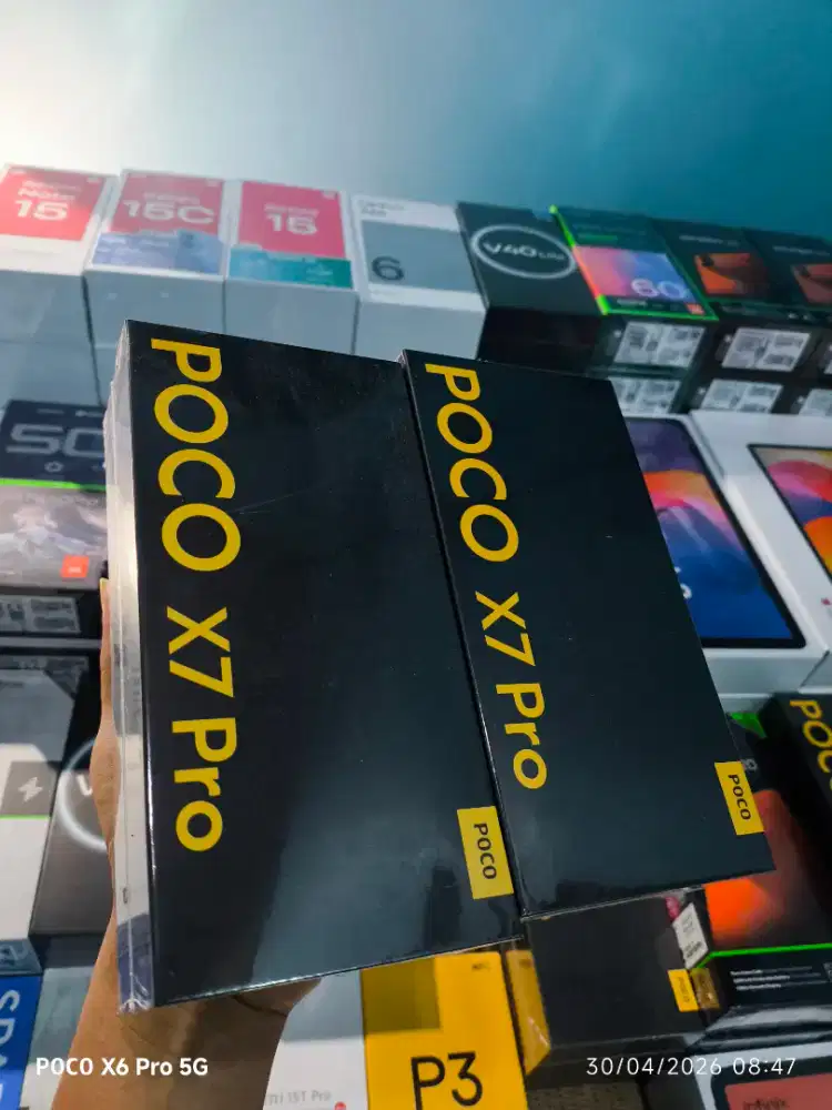 Poco x7 pro 12/512 baru dan segel murah
