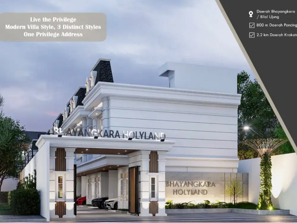 Villa di komplek Bhayangkara Holyland ( Krakatau) Medan Timur