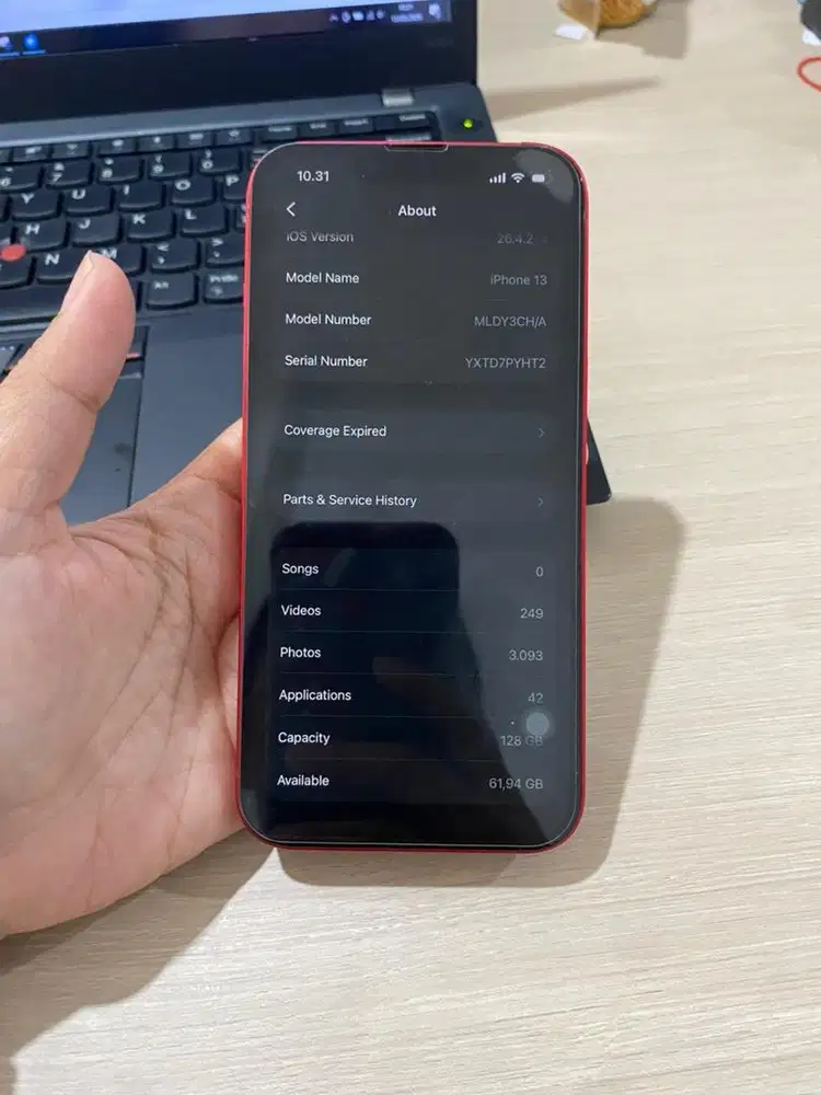 Iphone 13 128GB ex inter all operator