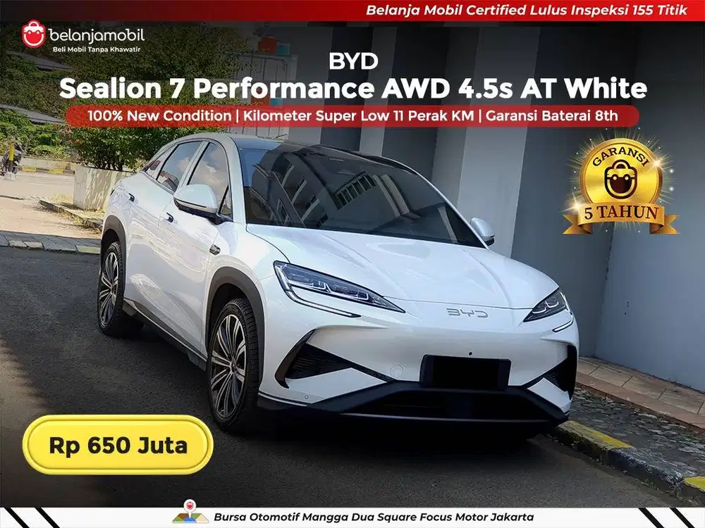 [ TIDAK JADI PAKAI ] BYD Sealion 7 Performance AWD 4.5s AT 2025/2026