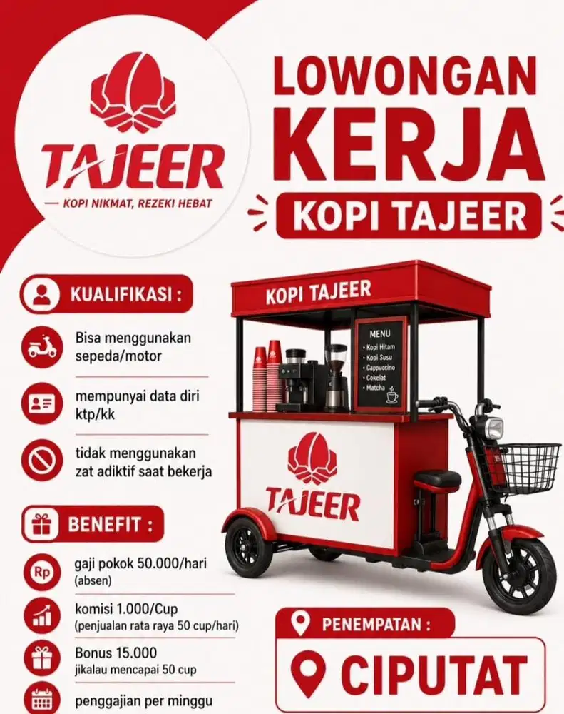 LOWONGAN KERJA KOPI KELILING