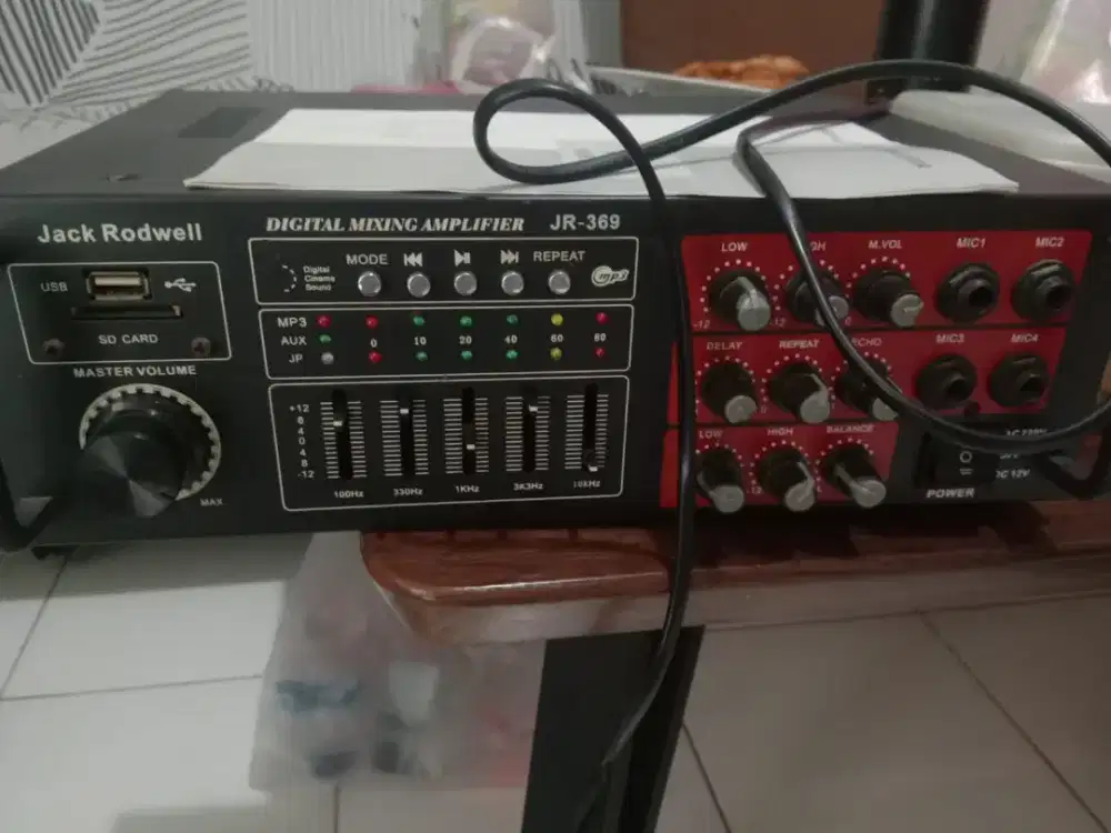 Amplifer jr 369 usb/sd