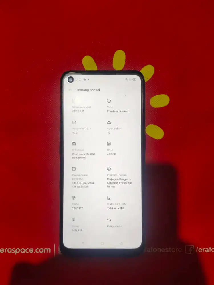 OPPO A53 JUAL CEPAT