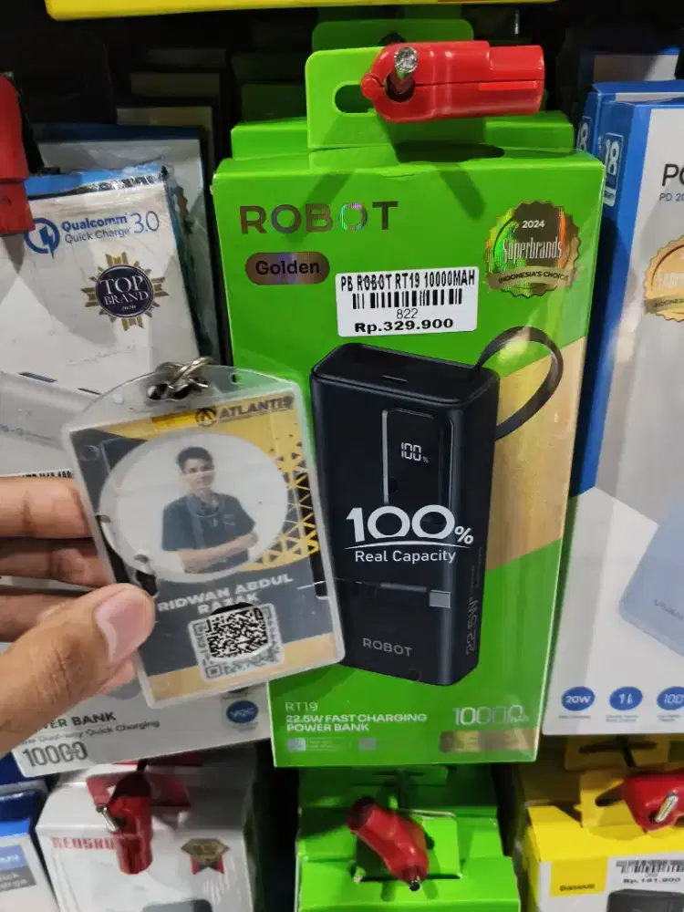 PB ROBOT RT-19 10000MAH| ATLANTIS DAHSYAT
