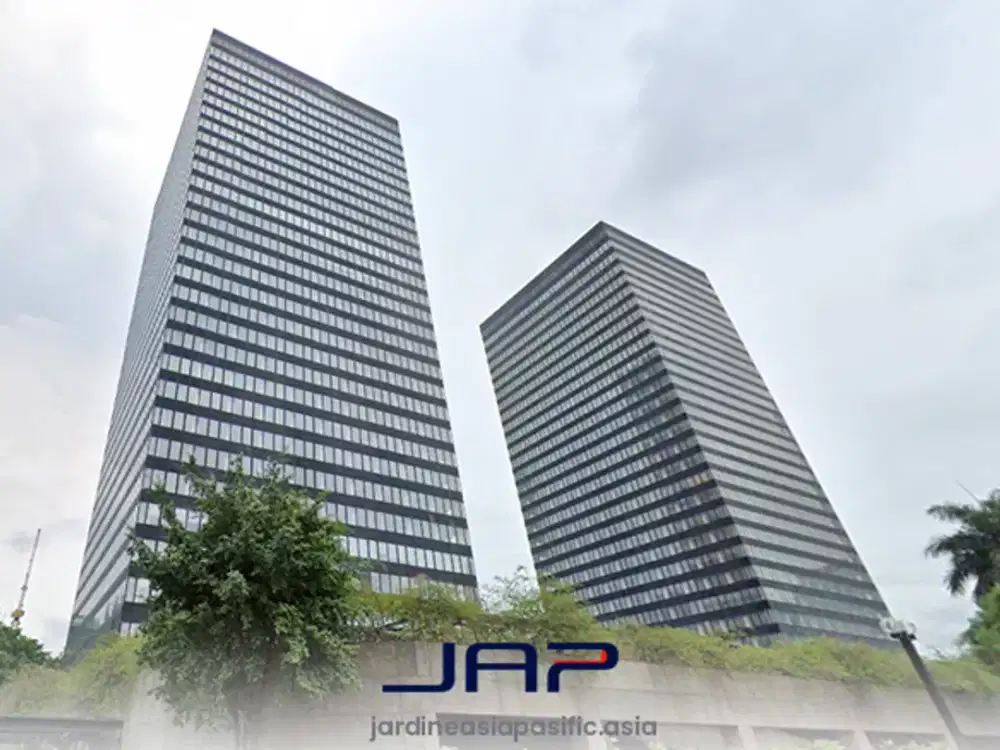 Kantor Area Sudirman di Landmark Building Tower 1 Luas 73.80 Sqm Bare Dekat KRL