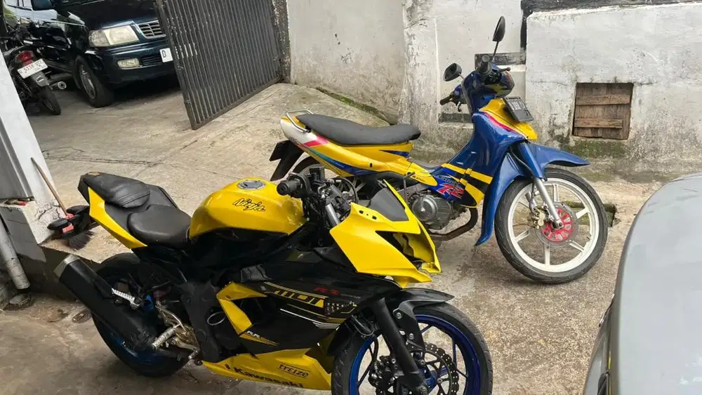 Dijual cepat suzuki satria dn kawasaki ninja 250