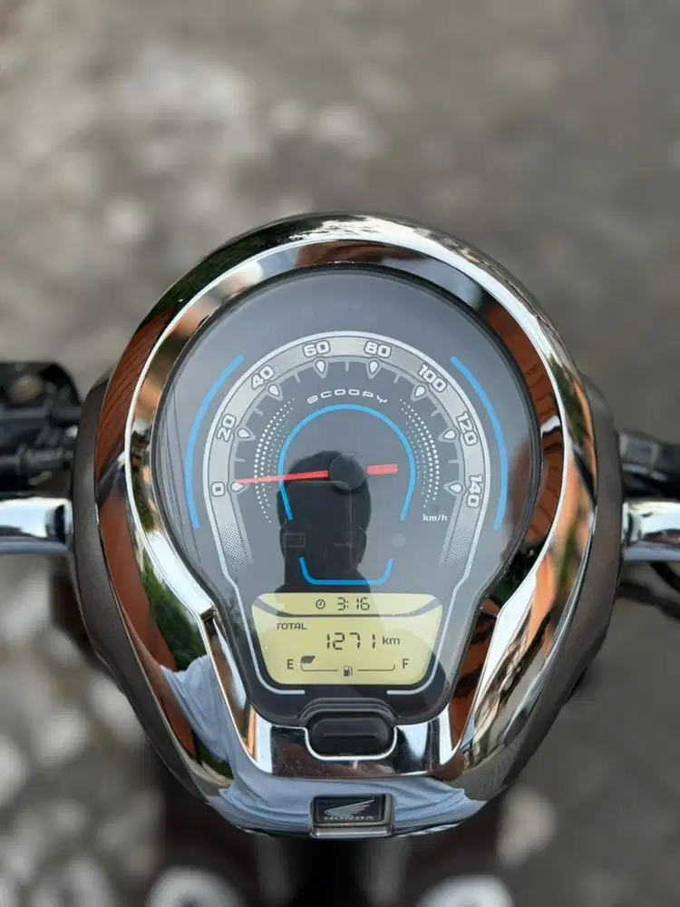 KM 1rb!! HONDA SCOOPY PRESTIGE 2023 Pajak 10-2024 Full Gres