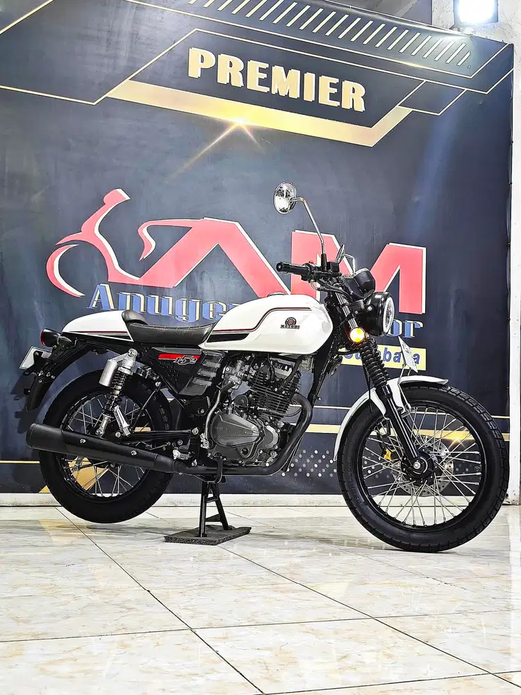 Motobi 152 retro keren odo.800perak.new model. Anugerah motor rungkut