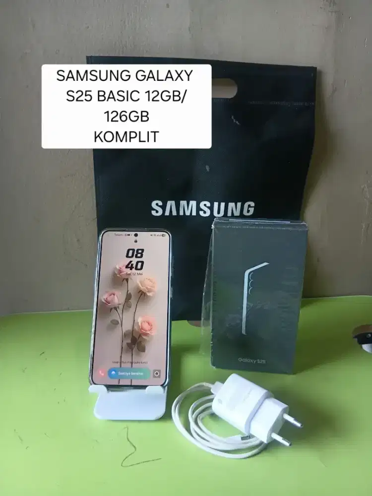 SAMSUNG GALAXY S25 BASIC
RAM 12GB / ROM 128GB
Kondisi SUPER MULUS