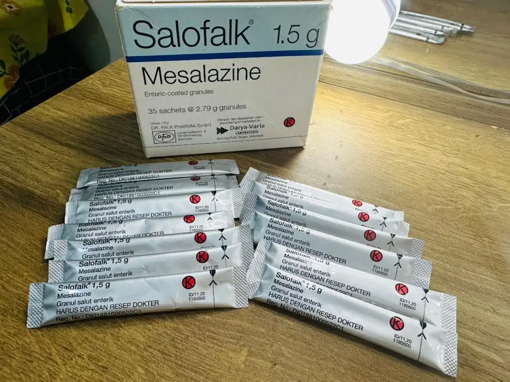 SALOFALK MESALAZINE 1.5gr