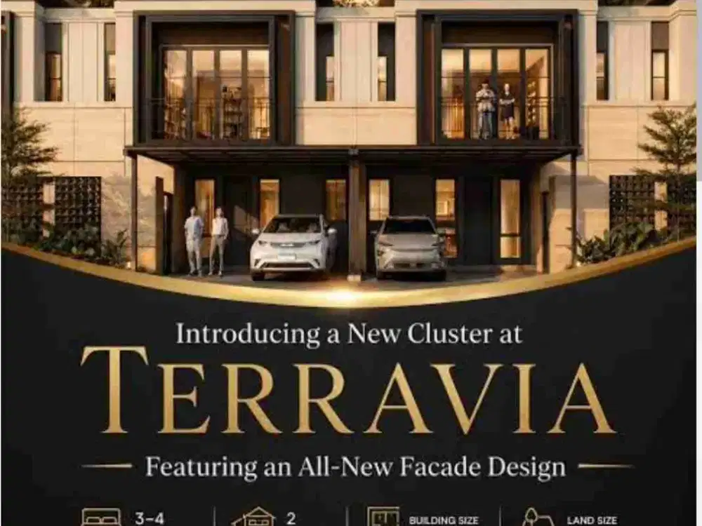 RUMAH TERMURAH DI BSD CITY 1,9MAN SANGAT PREMIUM NEW TERRAVIA CASTILO BY SINARMAS LAND DP 0%