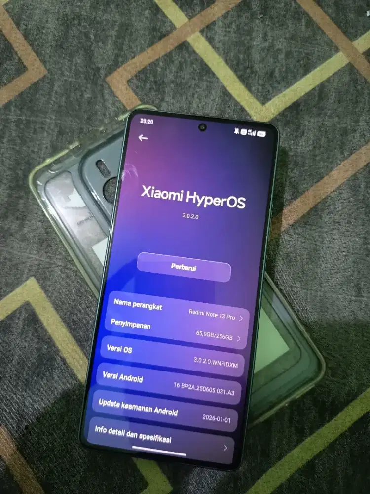 Xiomi note 13 pro 4g ram 8/256