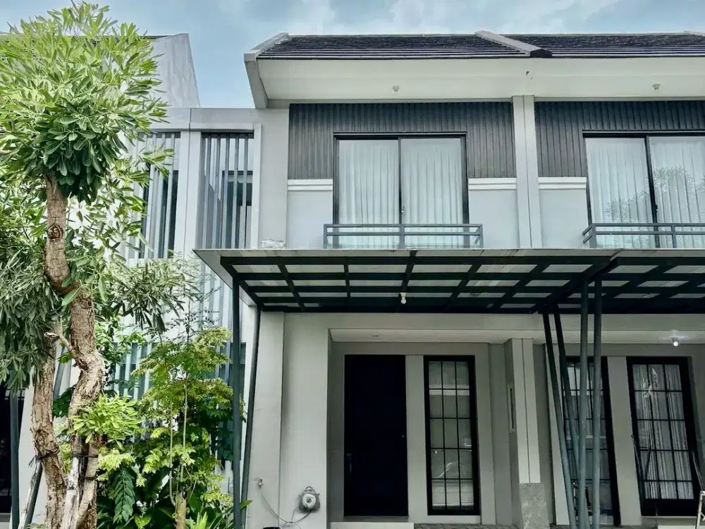 DISEWAKAN RUMAH MODERN GRAND PAKUWON 3KT FURNISH DEKAT TOL MARGOMULYO