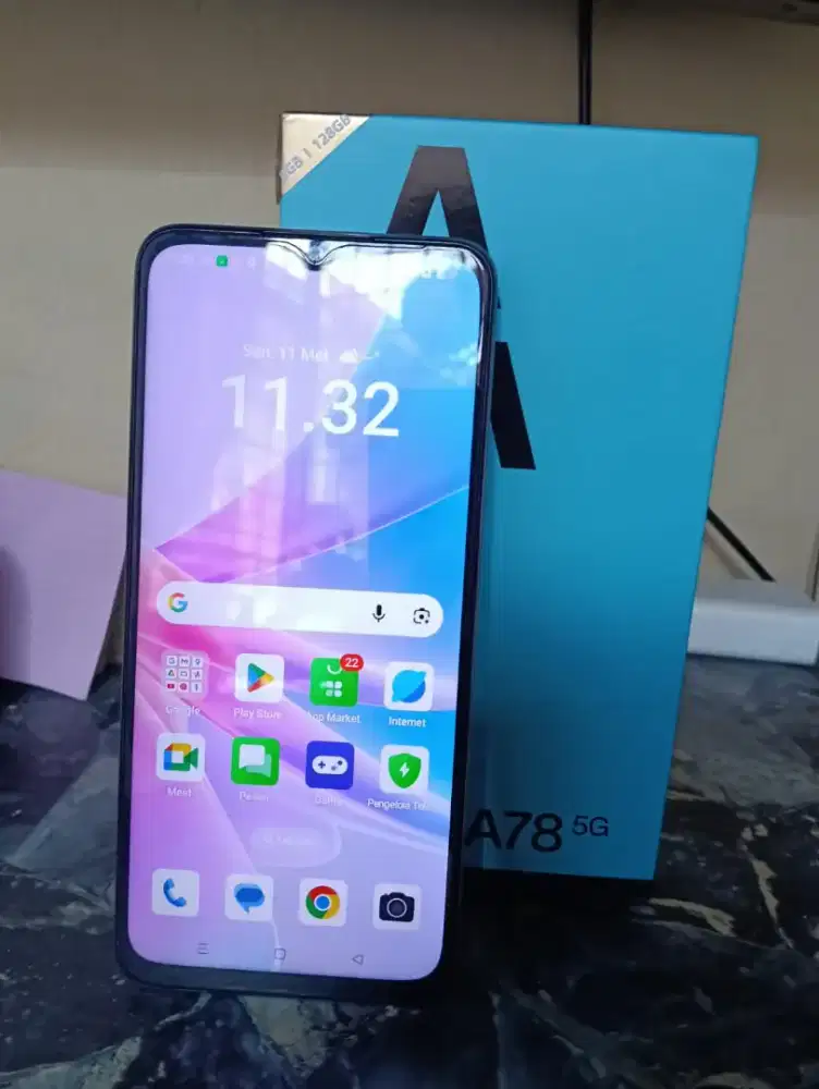 Jual hp oppo  a78 5g