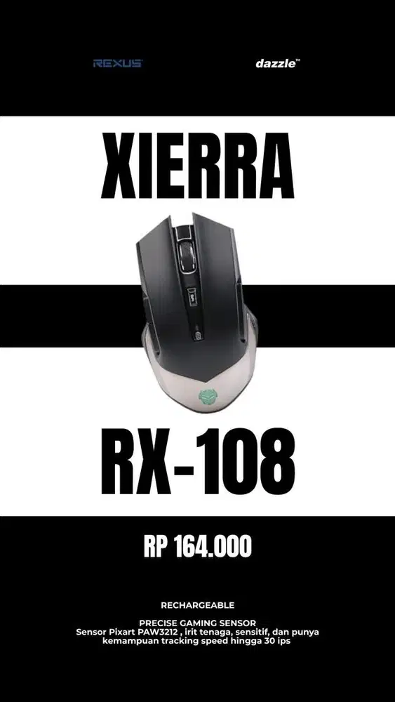 Rexus Mouse xierra RX-108