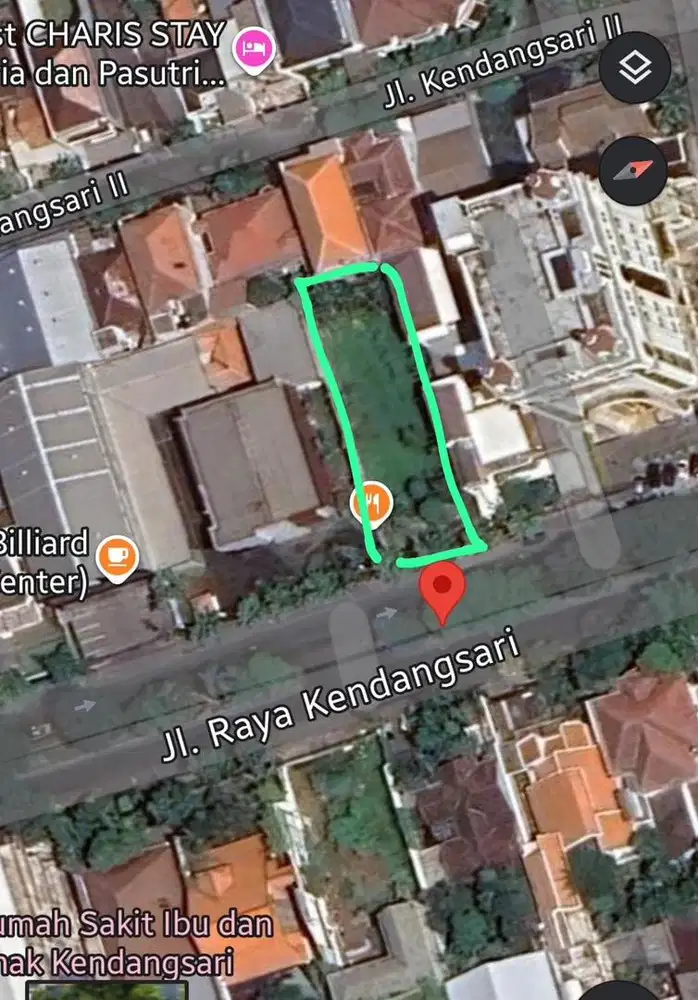 DIJUAL TANAH KOMERSIAL RAYA KENDANGSARI JALAN KEMBAR STRATEGIS 0 JALAN