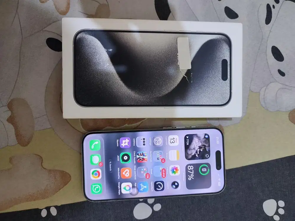 iphone 15 Pro 128gb EX IBOX RESMI CUKAI PRIBADI