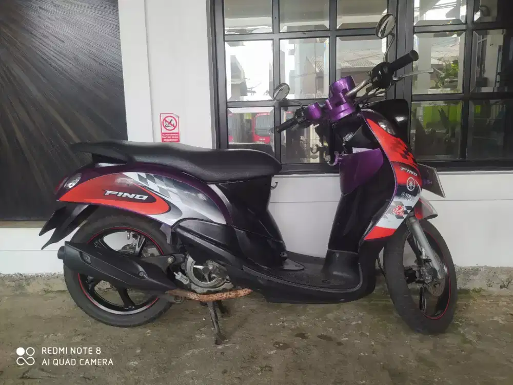 YAMAHA FINO TH 2013 BODY MESIN MULUS SURRAT KOMPLIT