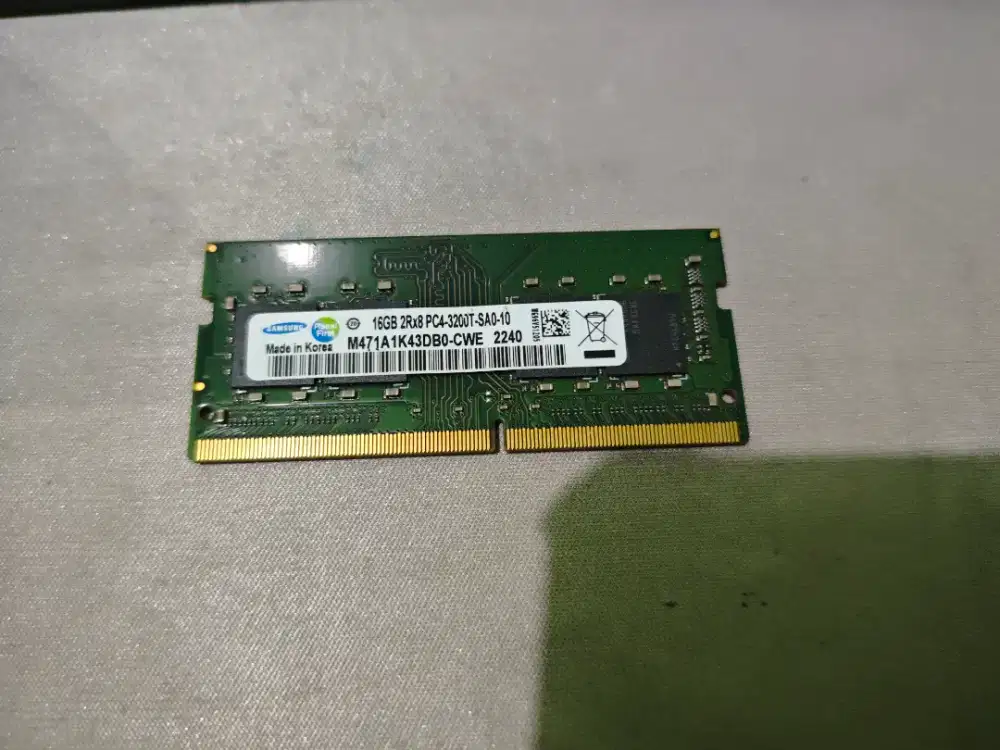 Ram sodimm 16GB DDR4 3200Mhz