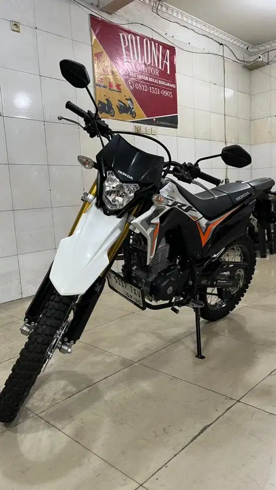 CRF 150 2025 TRAIL LOW KM 6rb  PJK ON SURAT LENGKAP PLAT B DKI