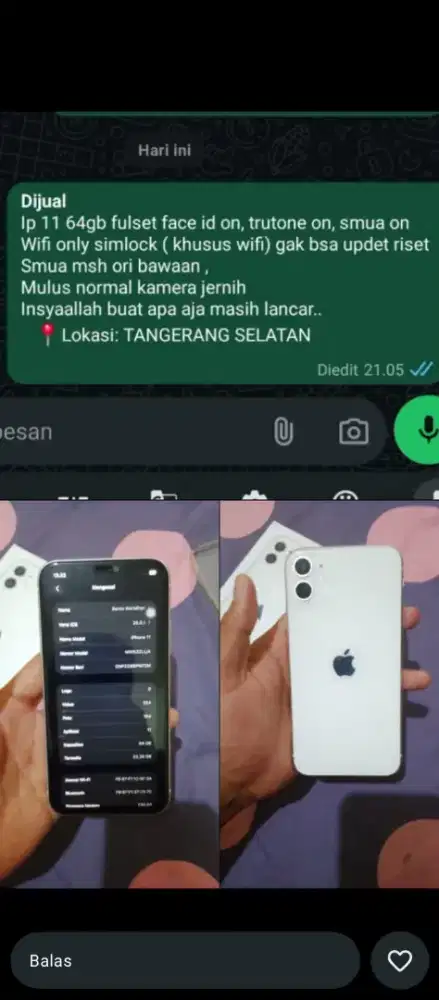 Handphone iPhone 11
