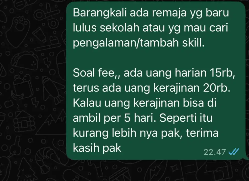 Loker kameraman konten