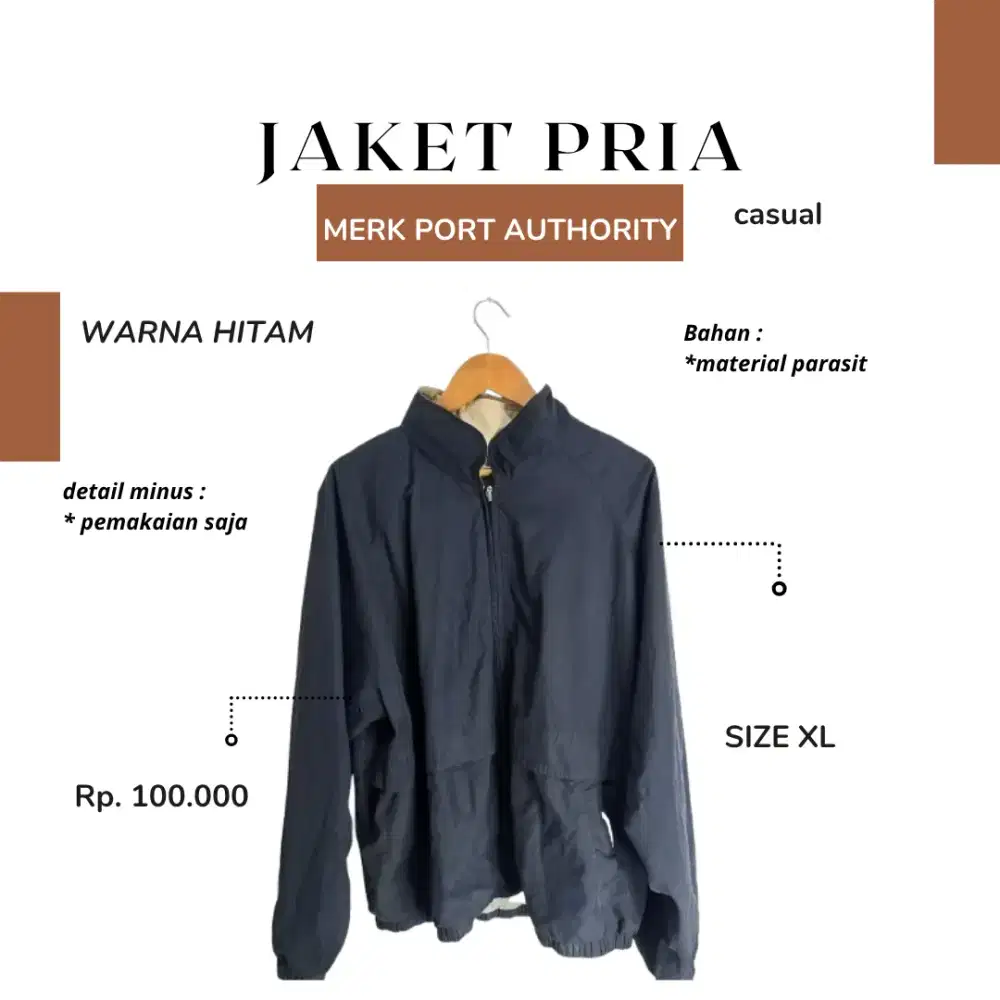JAKET BERMERK PRIA ( PRELOVED) JUAL MURAH AJA SIAPA CEPAT