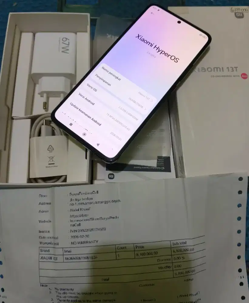 Xiomi 13T 5G mulus
