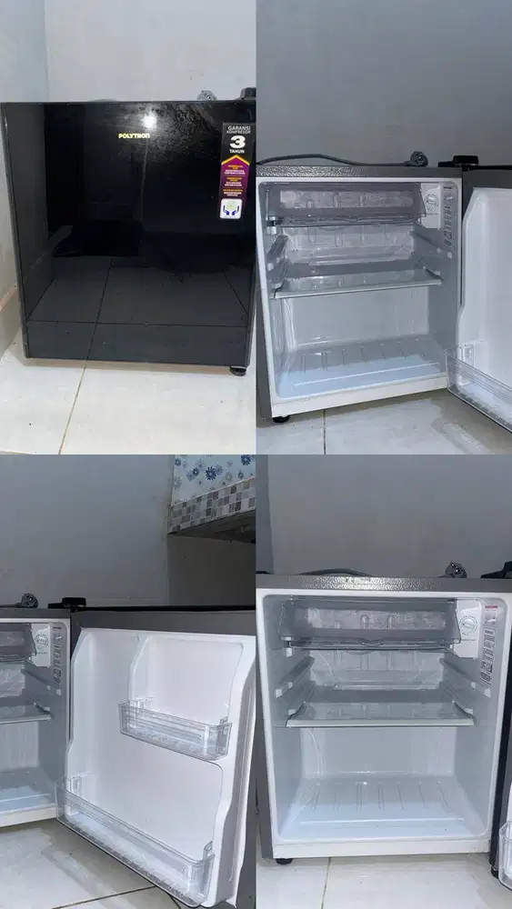 Dijual kulkas mini merk Polytron