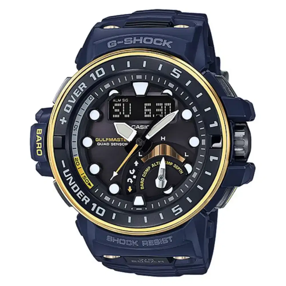 Casio G-Shock GULFMASTER GWN-Q1000NV-2AJF Blue Resin Band (JDM)