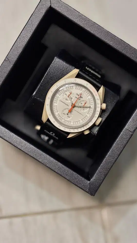 Omega X Swatch mission to jupiter original 100% fullset