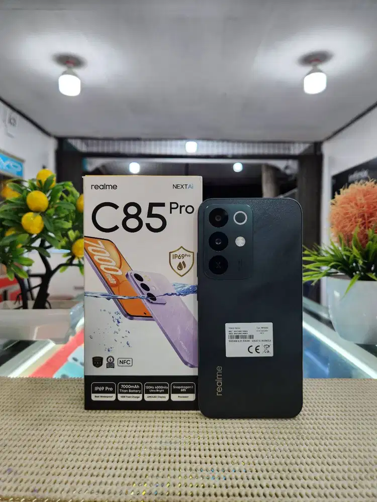 Realme C85 Pro Ram 8+8Gb/ 256Gb Pemakaian 1 Bulan Fullset Like New