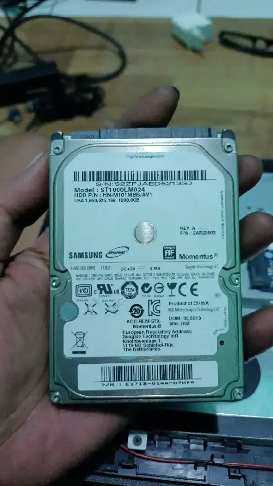 HDD Samsung 1TB leptop