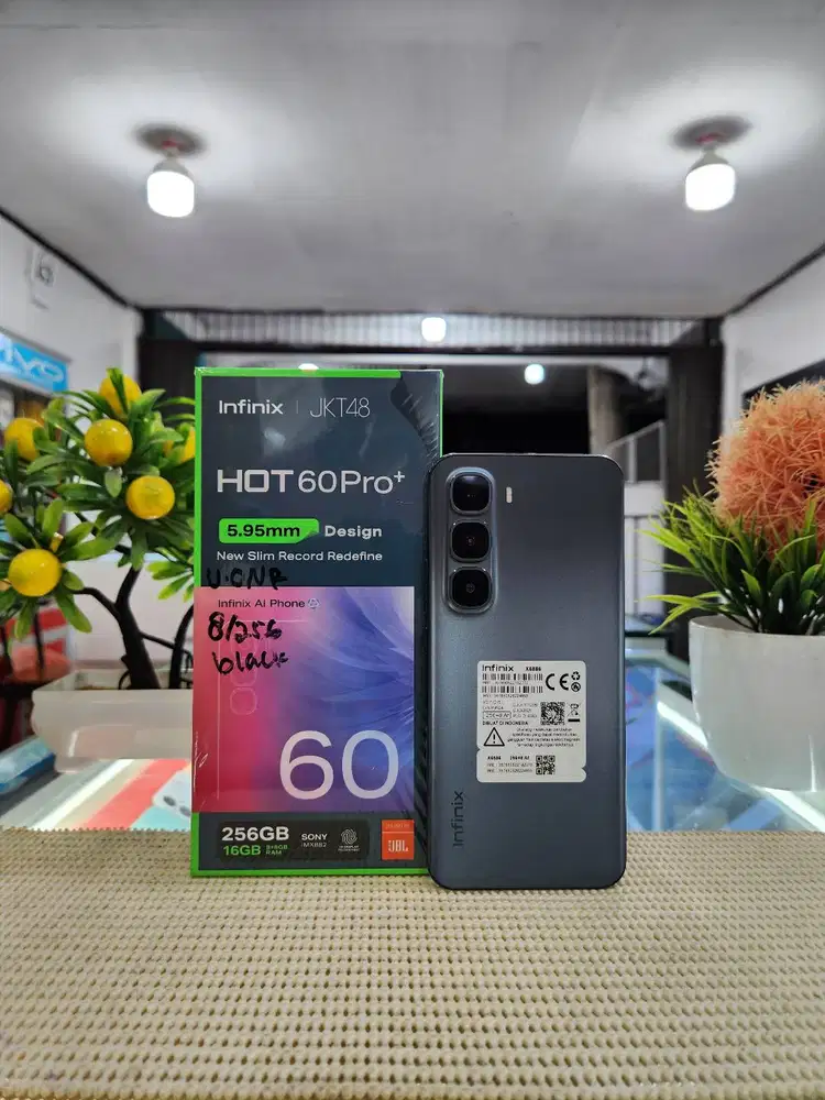 Infinix Hot 60 Pro Plus Ram 8+8Gb/ 256Gb Pemakaian 1 Minggu Like New