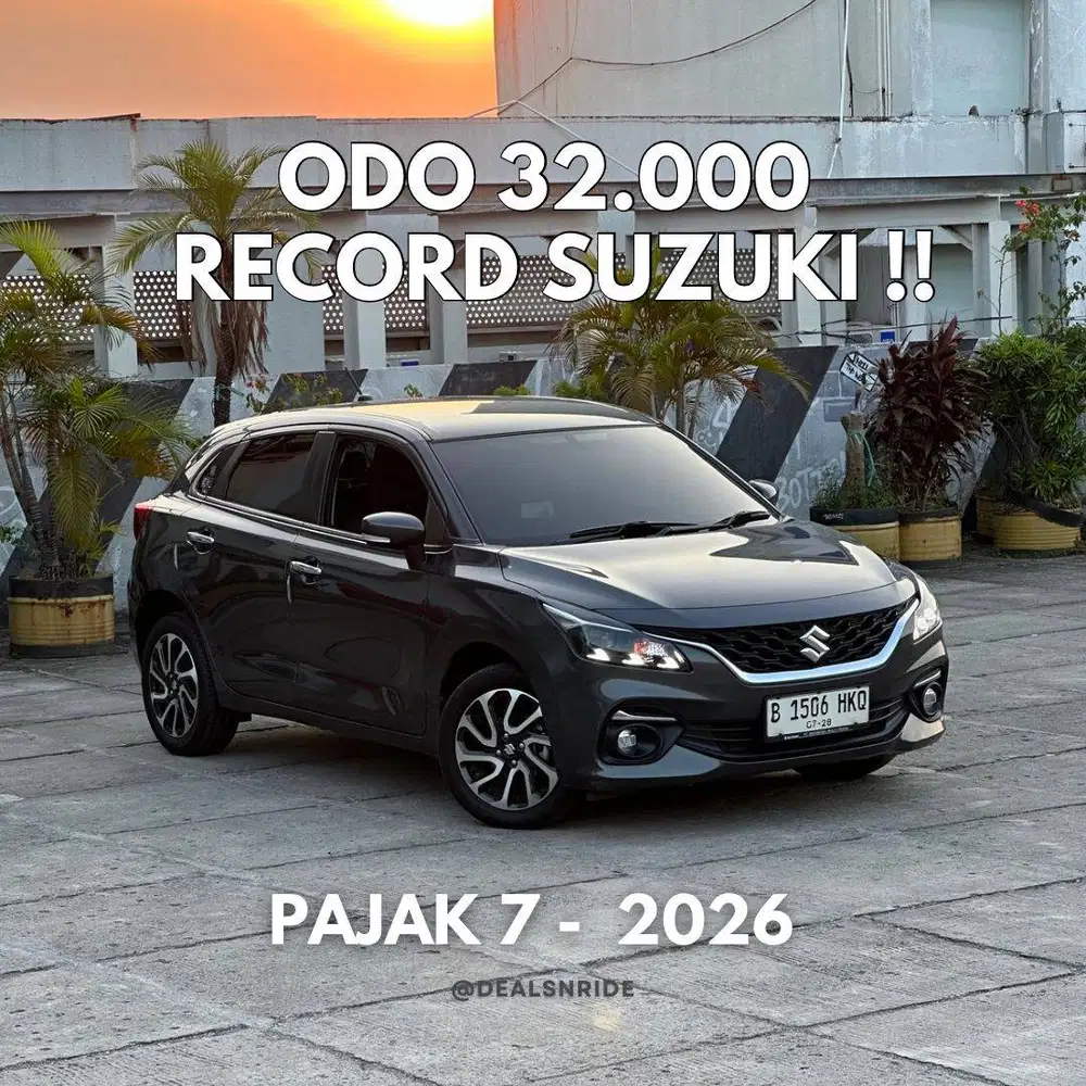 ODO 32.000 ANTIKK !! PAJAK 7/2026 SUZUKI NEW BALENO HATCHBACK 2023 GAS