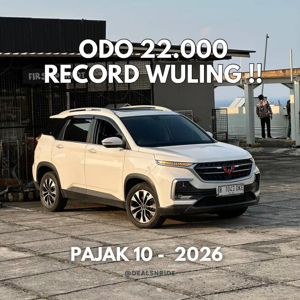 ODO 22.000 ANTIKK !! PAJAK 10/2026 WULING ALMAZ EXCLUSIVE 7 SEAT 2022