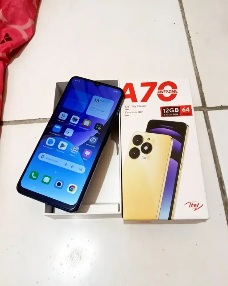 Itel A70 ram 4+4/64