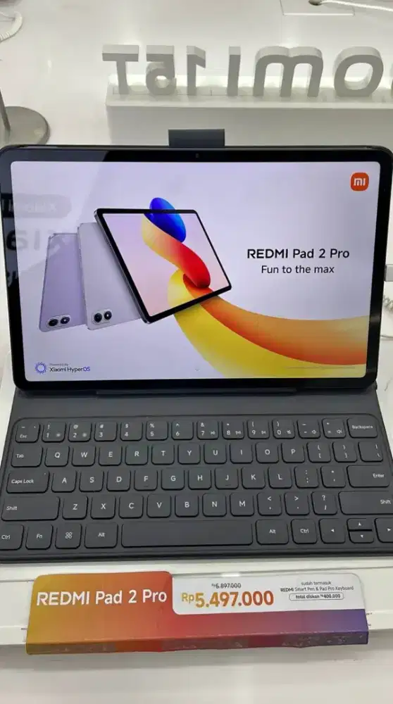 REDMI PAD 2 PRO 8/256GB NEW, CICILAN TANPA DP/ TUKAR TAMBAH & CASH.