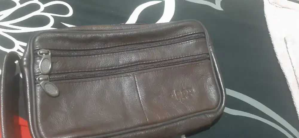 Jual pouch coklat