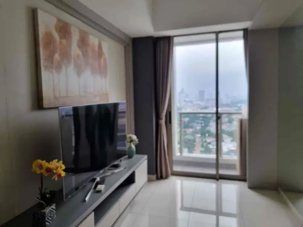 JUAL CEPAT ! TAMAN ANGGREK RESIDENCE 2BR FULL FURNISHED JAKARTA BARAT