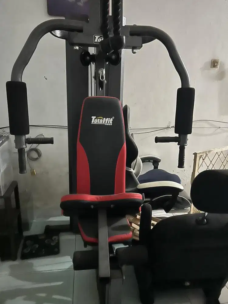 TOTAL FITNESS Alat Fitness Home Gym 1 Sisi Multifungsi TLHG 009