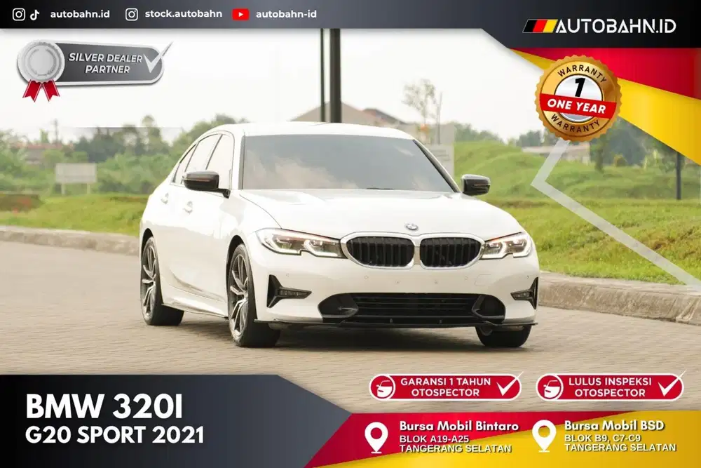 PAJAK JUN 2027! BMW 320i Sport 2021 New Model (G20)