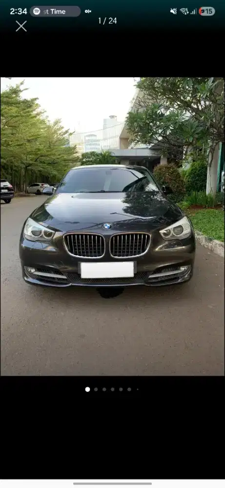 BMW 535i GT 2011 Abu Abu