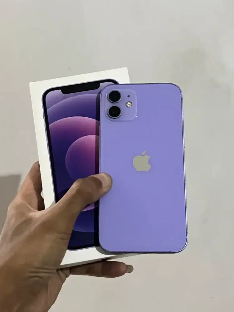Iphone 12 256Gb Ibox mulus lengkap
