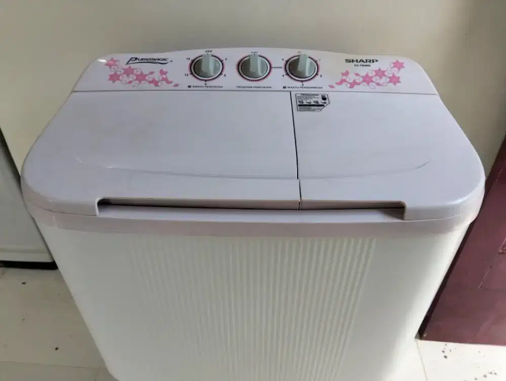 Mesin cuci Sharp 2 Tabung 8 Kg