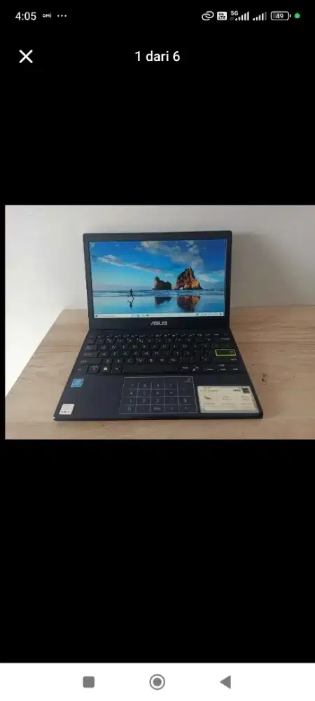 Jual cepet Laptop Asus E410 gas!!!