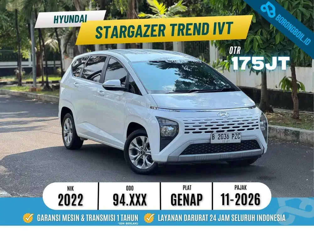 Hyundai Stargazer Trend IVT 2022/2023 Full Record! | Xpander Brv Xenia